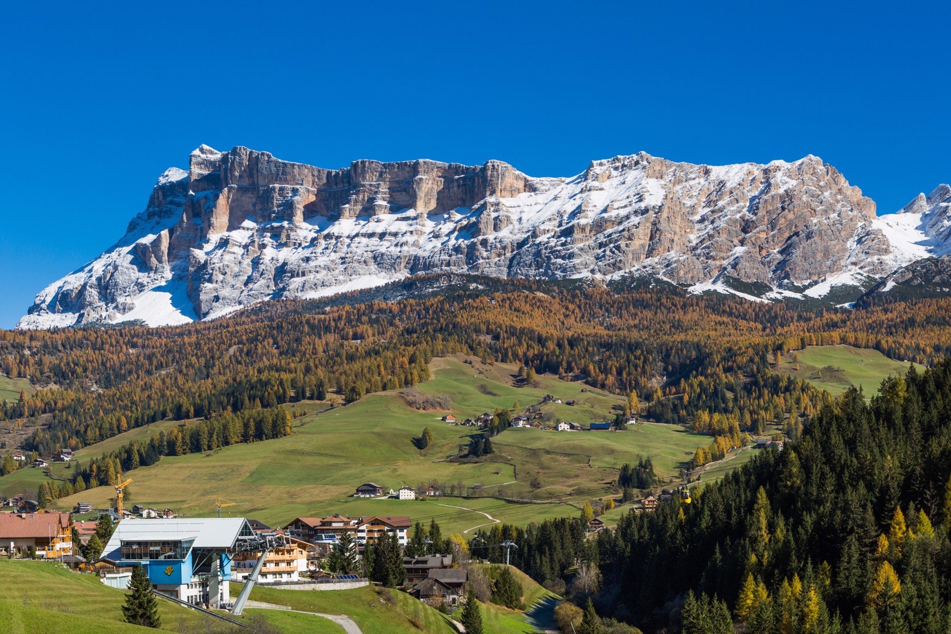 Heiligkreuzkofel bei Stern Heiligkreuzkofel bei Stern